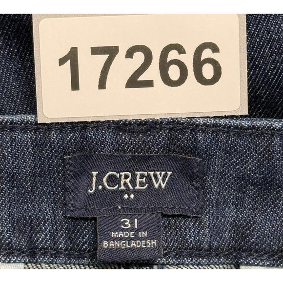 J Crew Jeans Womens 31 Blue Wide Leg Pleated Trousers Hi Rise Measures 34X30 - Picture 8 of 8